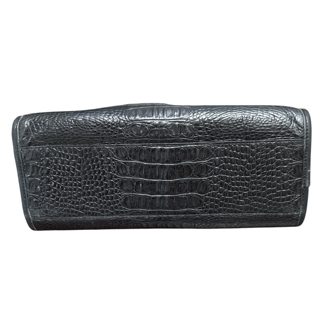 Brighton Black Alligator-Embossed Women's Bag Purse - Picture 7 of 12